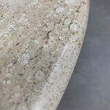 Table basse travertin ronde