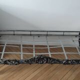 Napoleon III style cast iron daybed