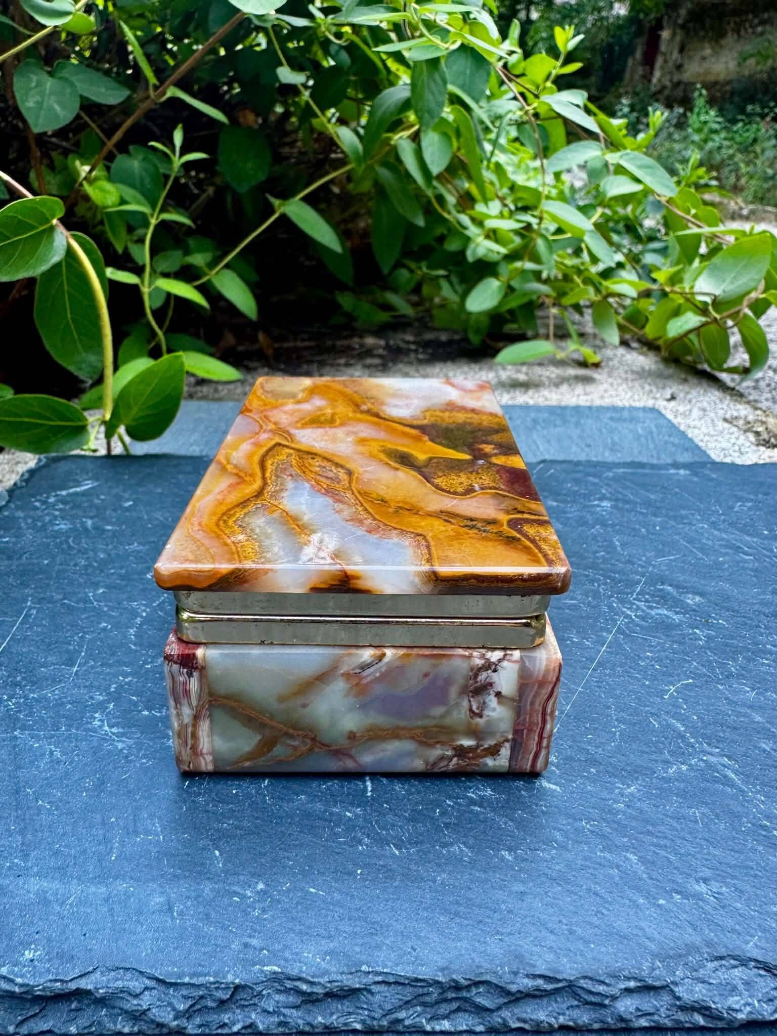 Onyx catchall from Pakistan, 1960s.