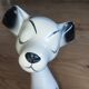 Paire de chiens dalmatiens vintage