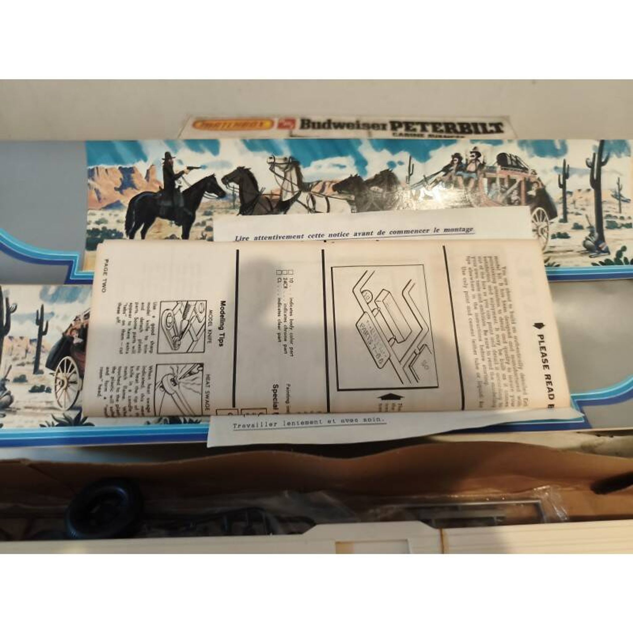 2 boxes of vintage toys