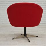 1960s, scandinavian design by Karl Eric Klote, swivel lounge chair