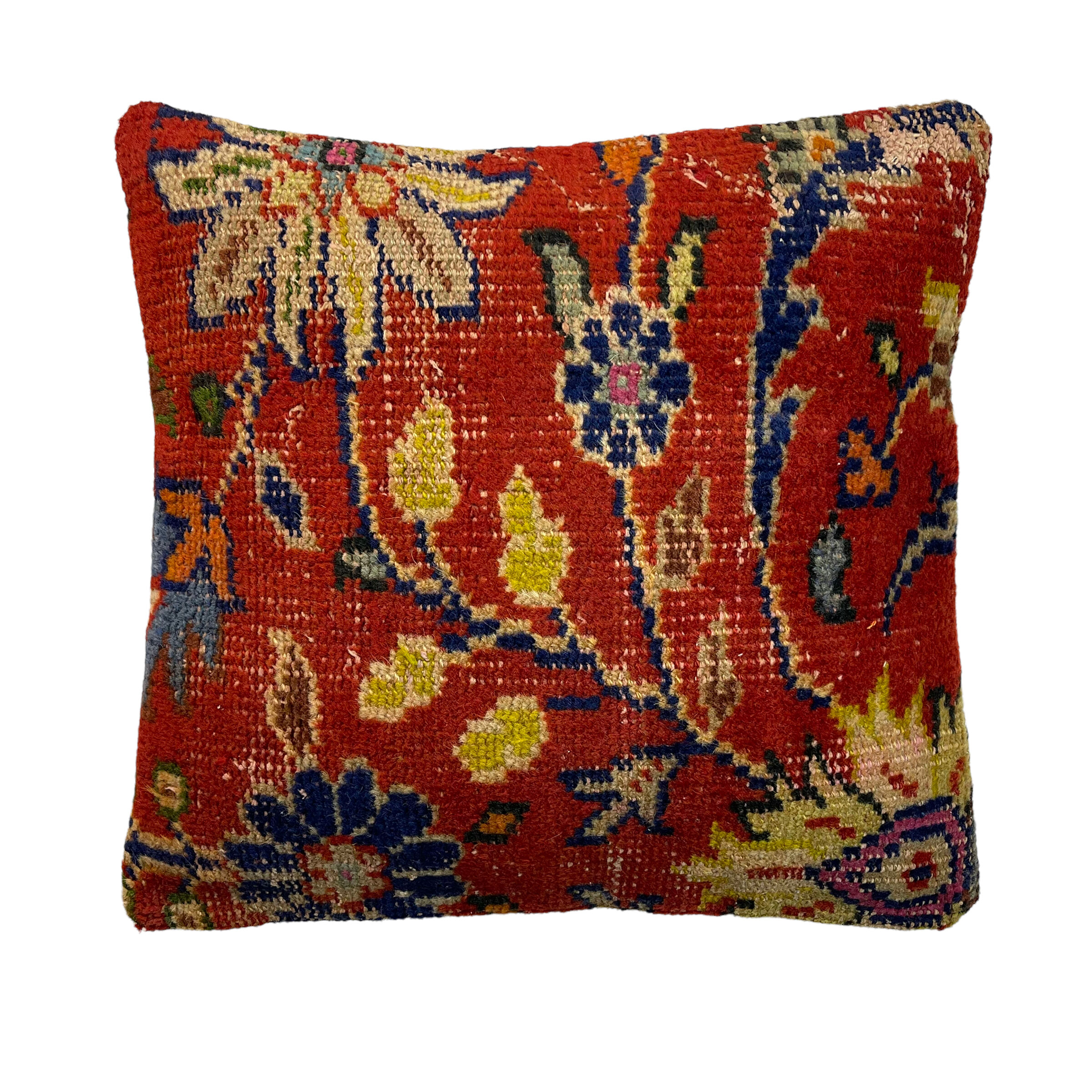 Housse de coussin de tapis turc vintage 45 x 45 cm