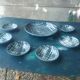 vintage ceramic couppelles and dish , Pornic