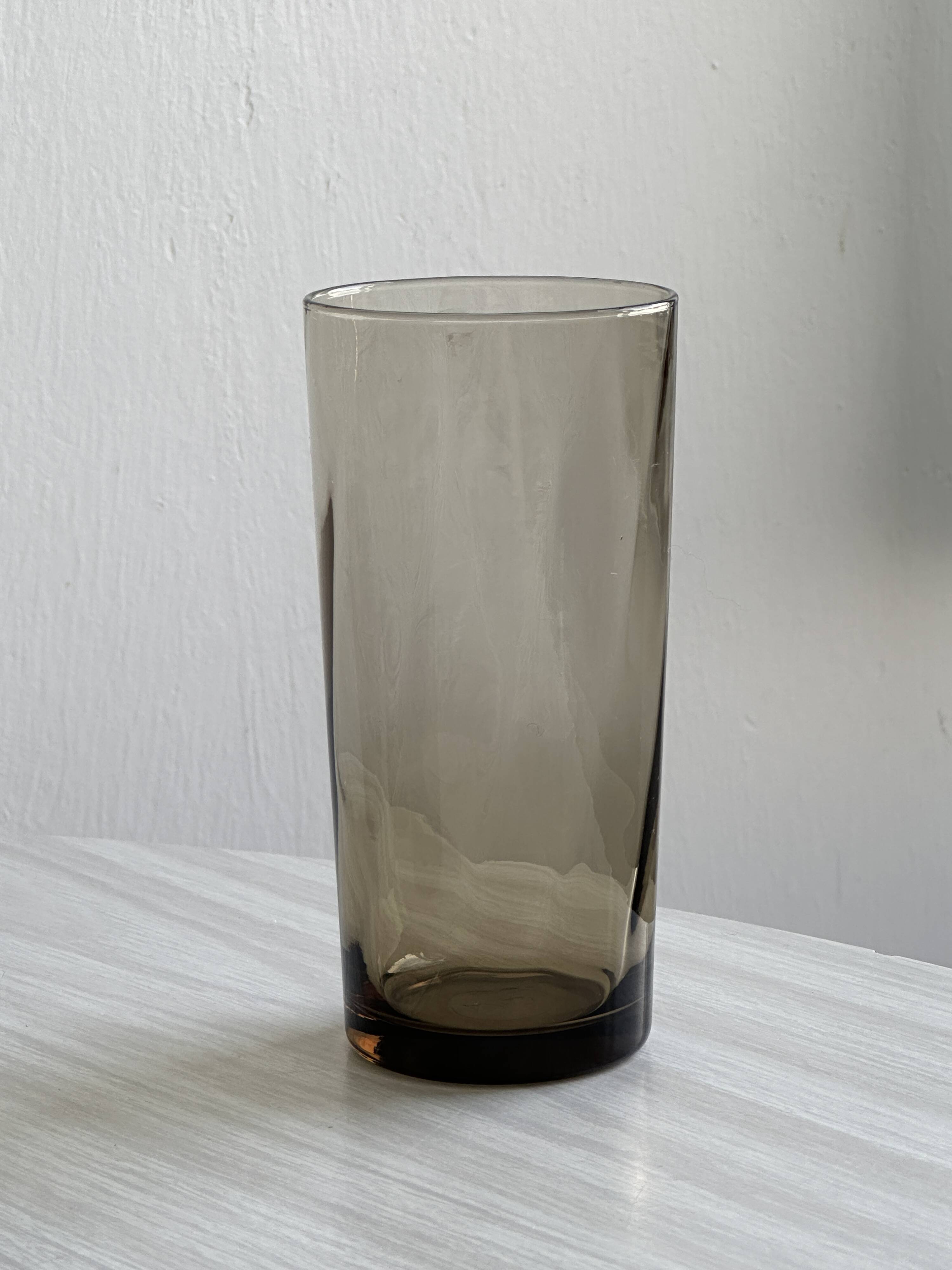 5 smoked water glasses France