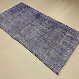 Turkish rug 190x100 cm vintage wool