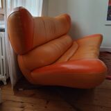 Poltromec Space age vintage "Frog" sofa