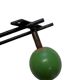 Metal coat rack in the style of Féraud