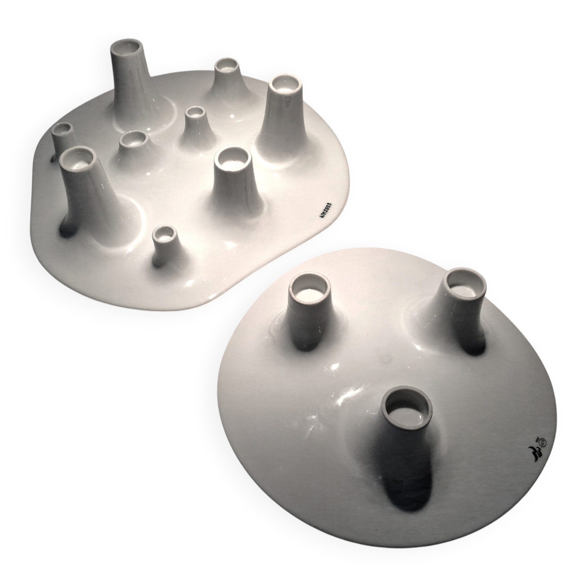 candlestick fruit bowl set Willem Noyons