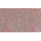 Tapis vintage turc de oushak tissé à la main 100x353 cm