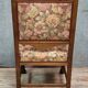 Renaissance style office chair in carved walnut, 19th century