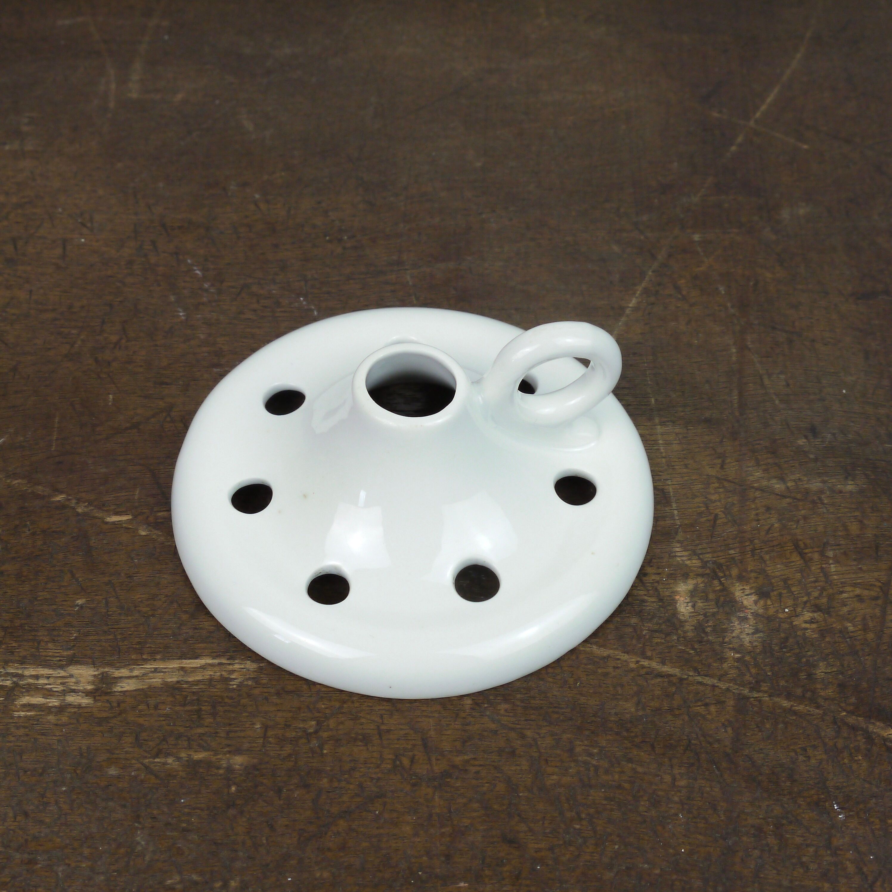 Porcelain candlestick