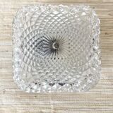 Vintage square and curved ceiling light.