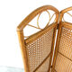 Bamboo room divider or folding screen, 1970s