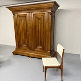 Frankfurt solid wood wardrobe geometric shape vintage wardrobe