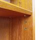 Danish teak secretary bureau with bookcase, Larsens Møbler, 1960s
