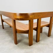 Banc d’angle Pierre Chapo S35 en orme