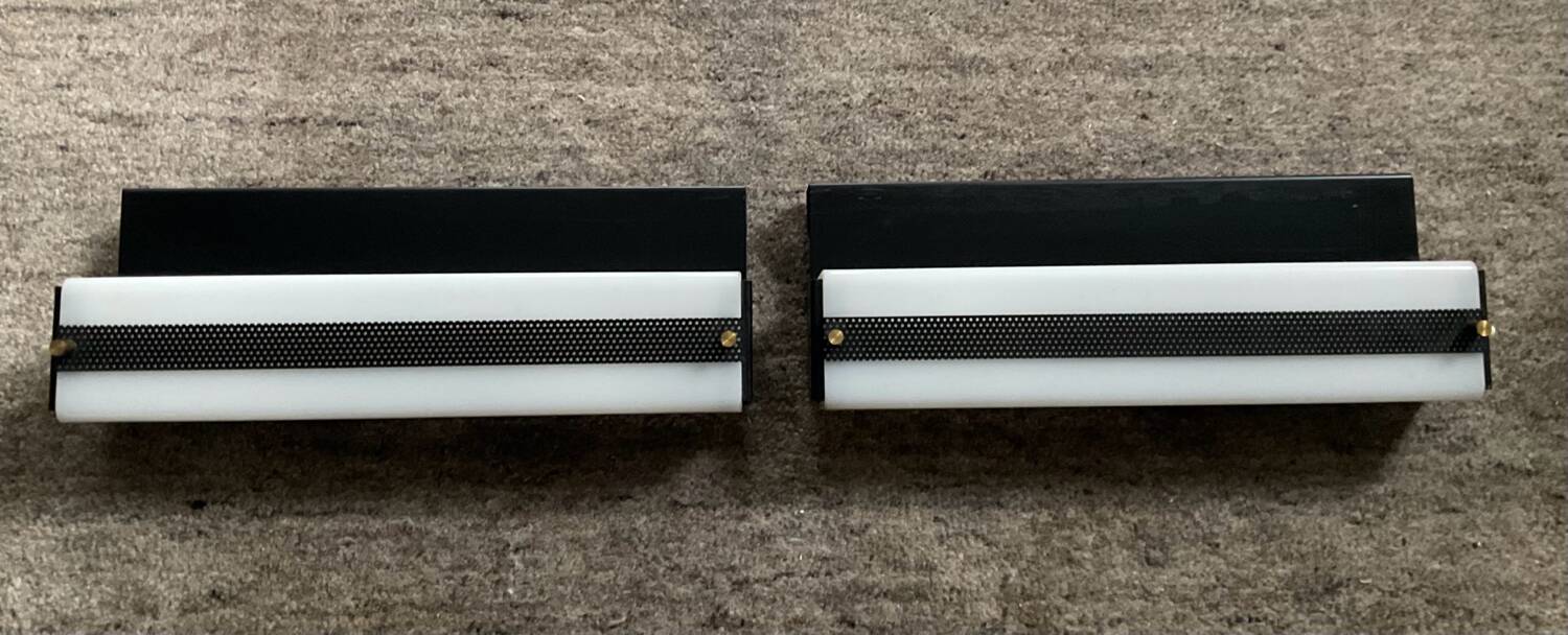 Pair of Niek Hiemstra wall lights from the 50s-60s