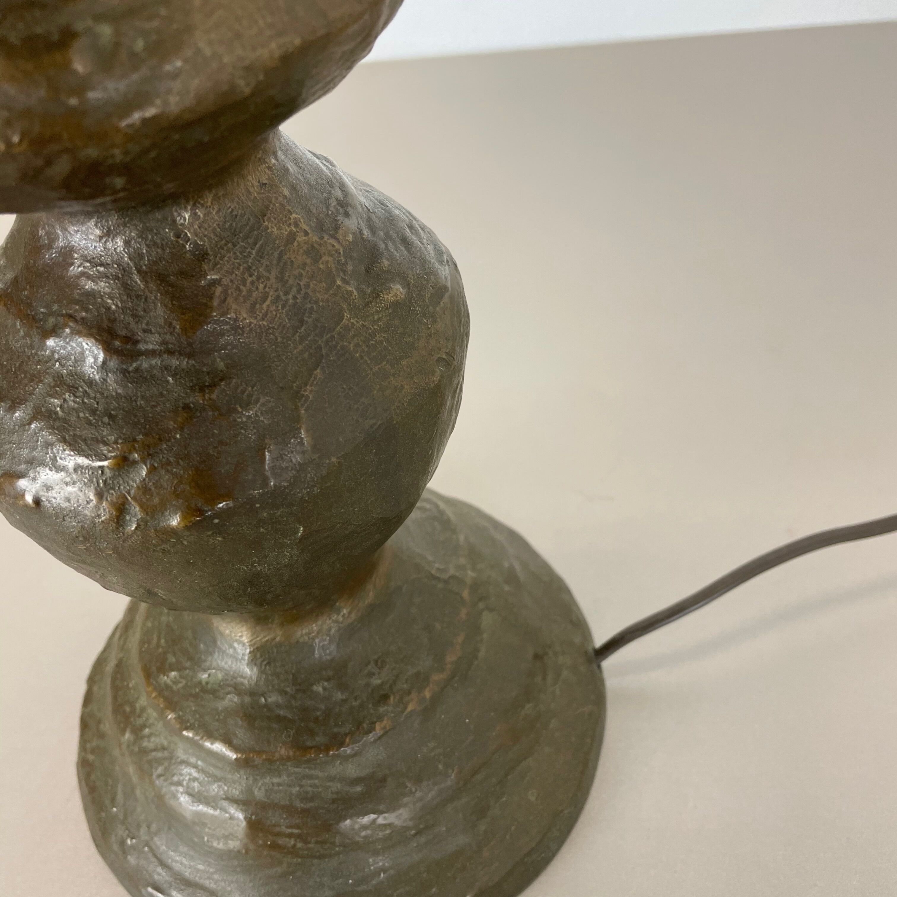 Original Auböck Style Hollywood Regency Bronze Table Light, Austria, 1960s