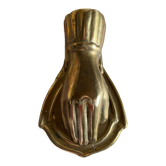 Antique gilded brass mail clip