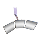 Barber's mirror on plinth 57x23cm