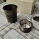 Timpani and old napkin ring in original ca boit - Daniel Cregut