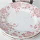 Assiettes plates terre de fer St Amand & hamage