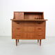 Mid- Century modern teak secretary- cabinet, 1960 Denmark