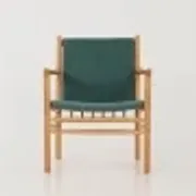 Beech armchair, Danish design, 1970s, designer: Erik Ole Jørgensen, manufacture: Tarm Stole & Møbelfabrik