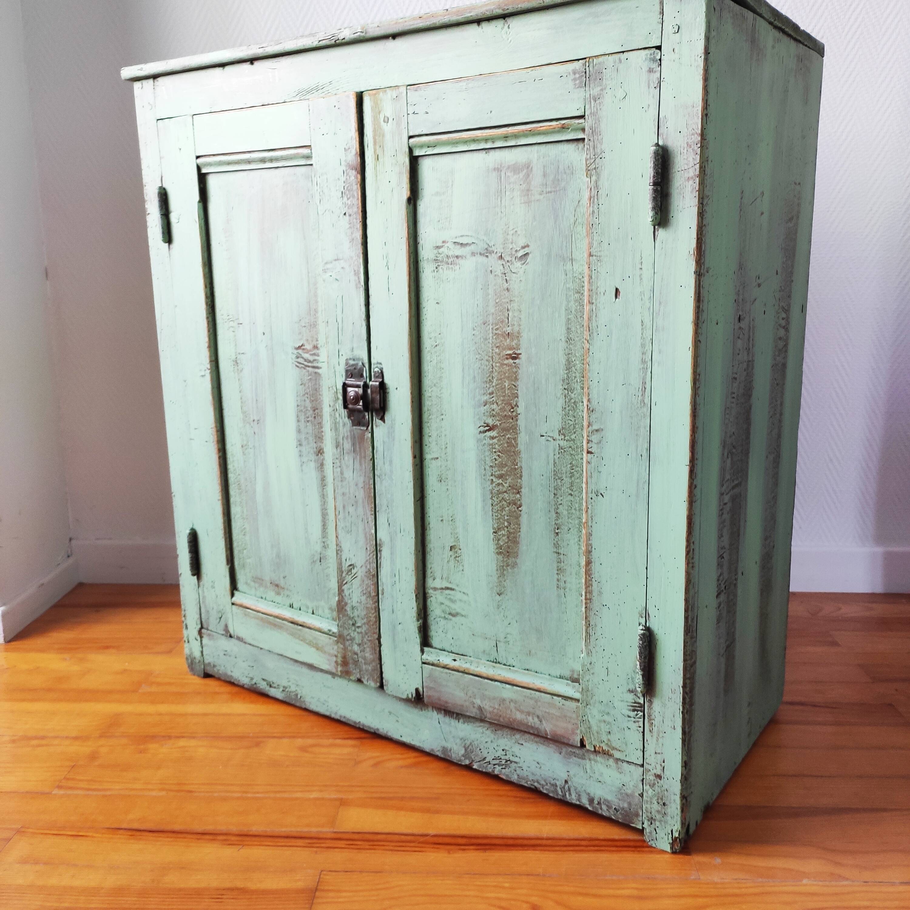 Old Parisian style sideboard with aged patina