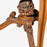 Louis XV Style Walnut Pedestal Table