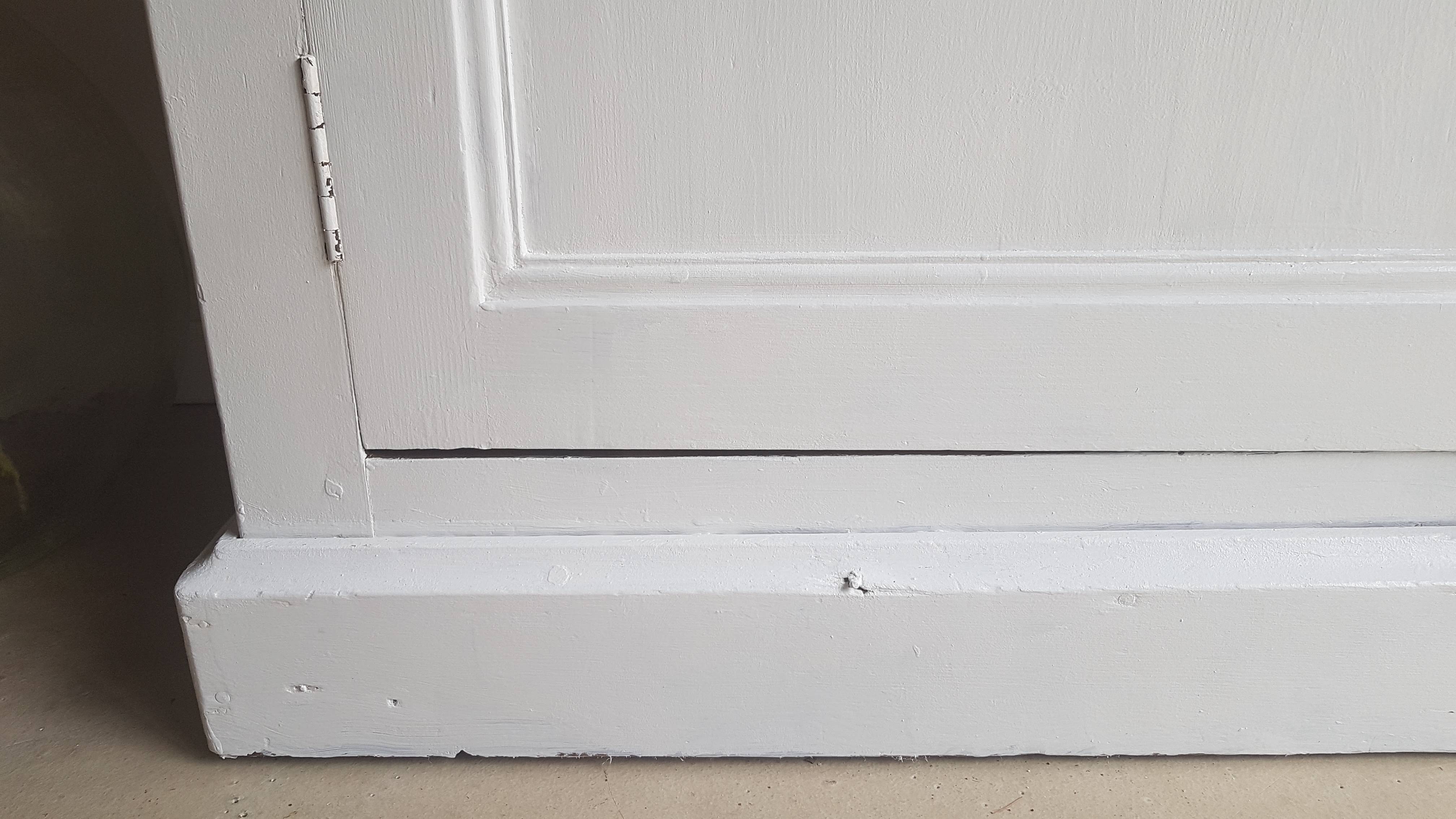 Old White Parisian Buffet