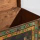 Antique oriental chest with painting of the warrior Yang Mulan (c.1900) #9
