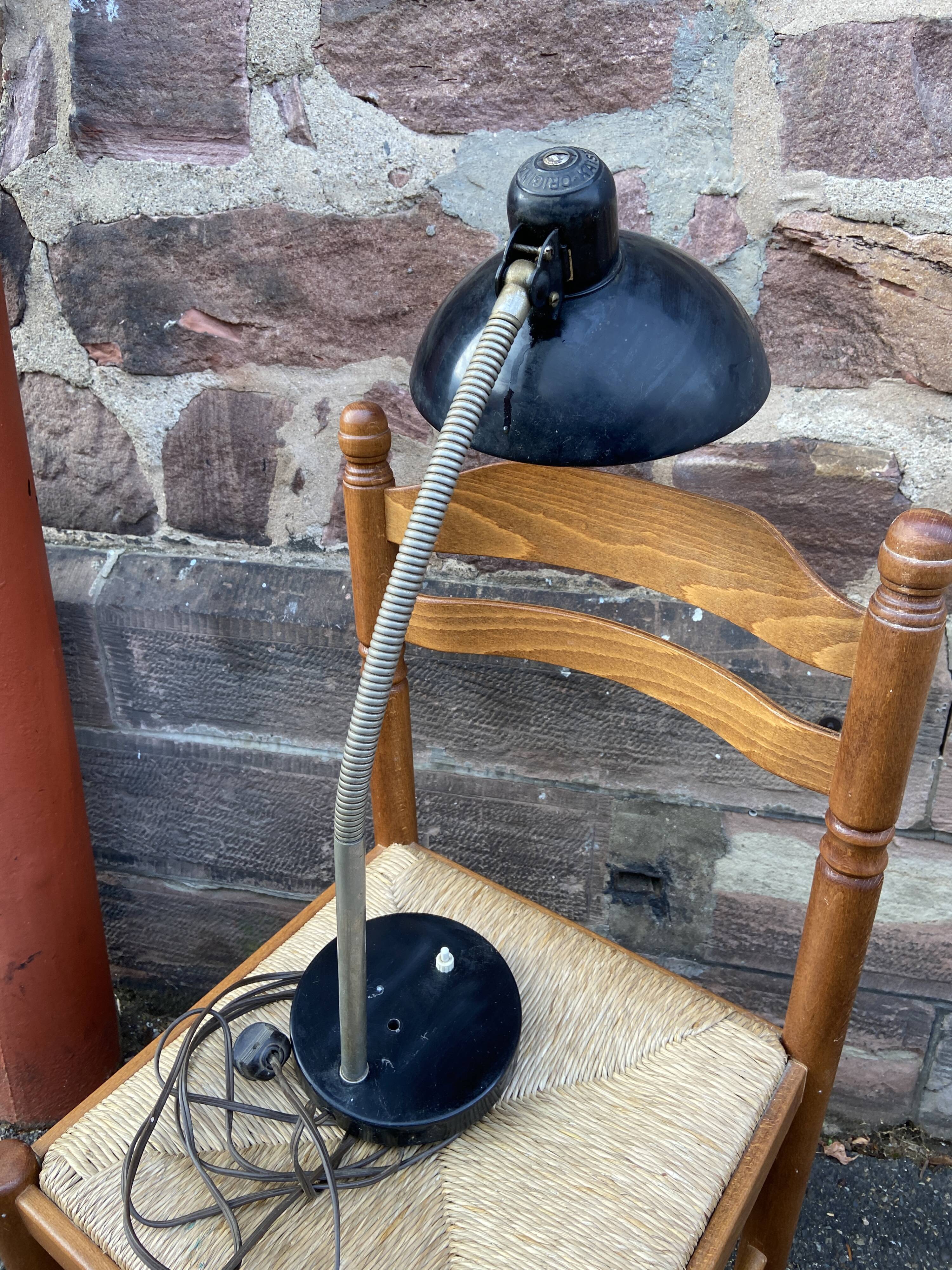 Vintage table lamp 6556 by Christian Dell for Kaiser Idell