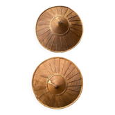 Duo de chapeaux chinois