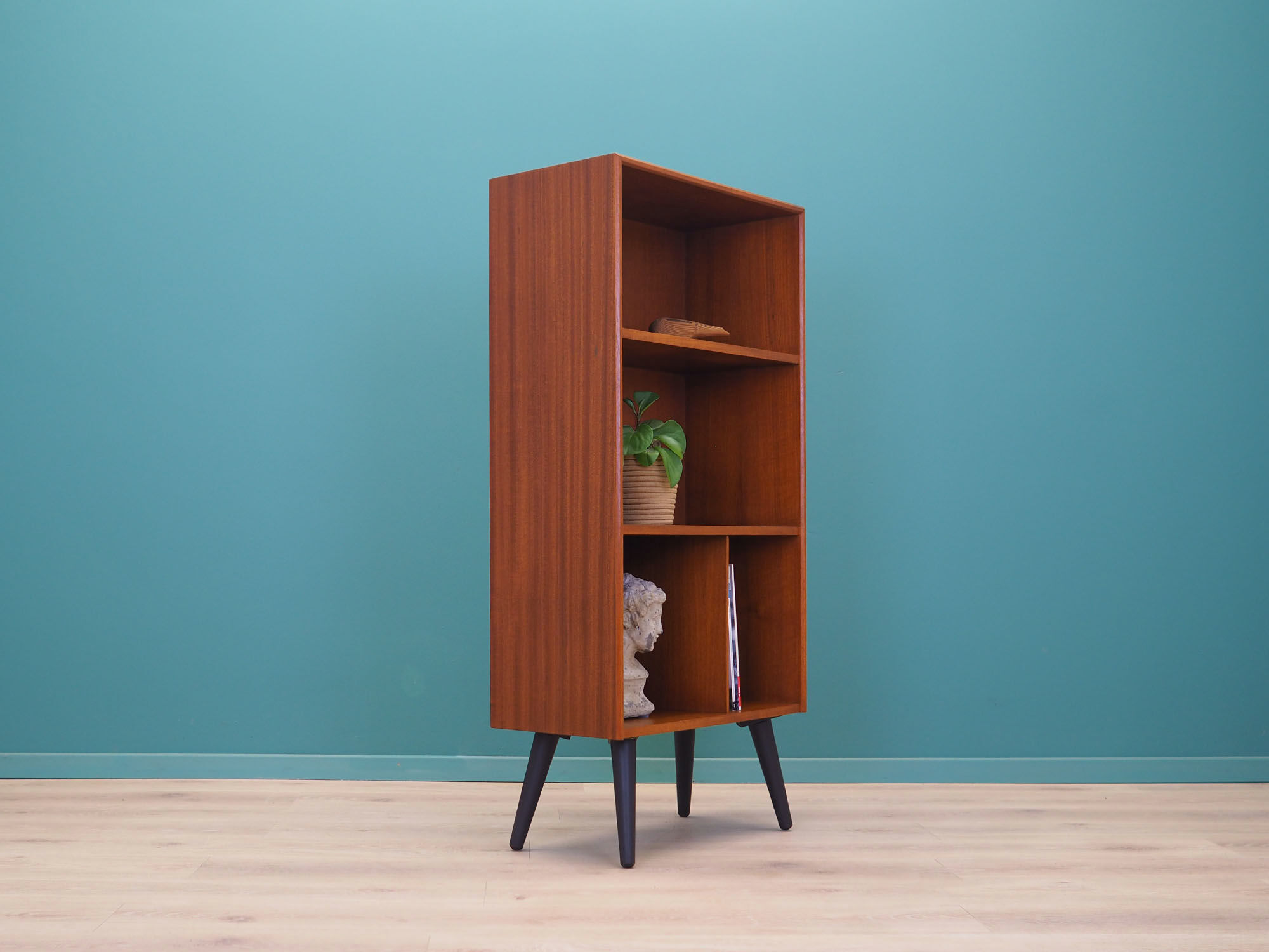 Teak bookcase, Danish design, 1970s, production: Denmark