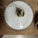 Opaline serrated lamp