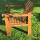 Post-war wooden removable chair