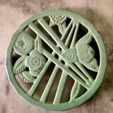 Cast iron underside