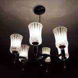 Chandelier in the style of the Arlus house from the 1950s