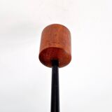 Large Scandinavian teak chandelier, Uno & Östen Kristiansson, 1960