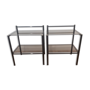 Paire de tables de chevet