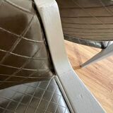Pair of gray Scandinavian style armchairs