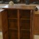 Brutalist Aranjou wardrobe in elm 1960s