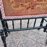 Old blackened wood Napoleon III era