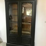 Showcase library cabinet of curiosities black Napoleon III