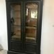 Showcase library cabinet of curiosities black Napoleon III