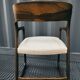 Fauteuil traîneau Baumann palissandre
