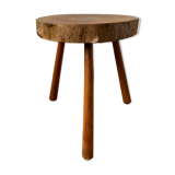 Brutalist tri-pod stool