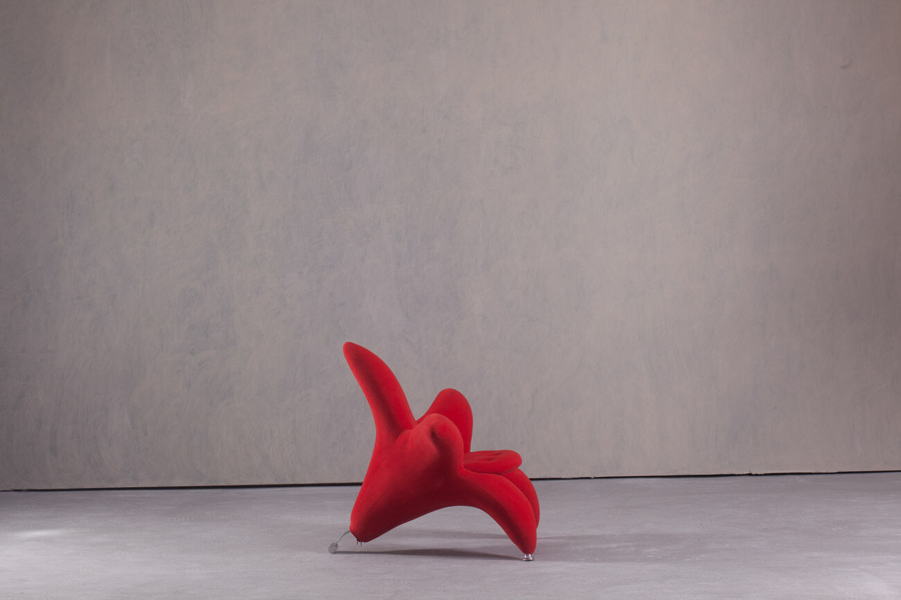 Postmodern Getsuen Lily Chair by Masanori Umeda for Edra, Italy, 1990s